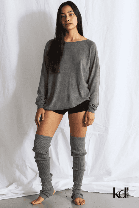 person wearing a sweater